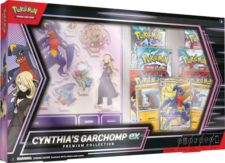 Cynthia’s Garchomp ex Premium Collection Revealed – A Champion’s Power Awaits