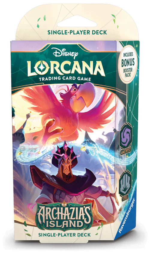 Disney Lorcana TCG: Archazia’s Island - Set 7 - Starter Deck - Jafar and Iago