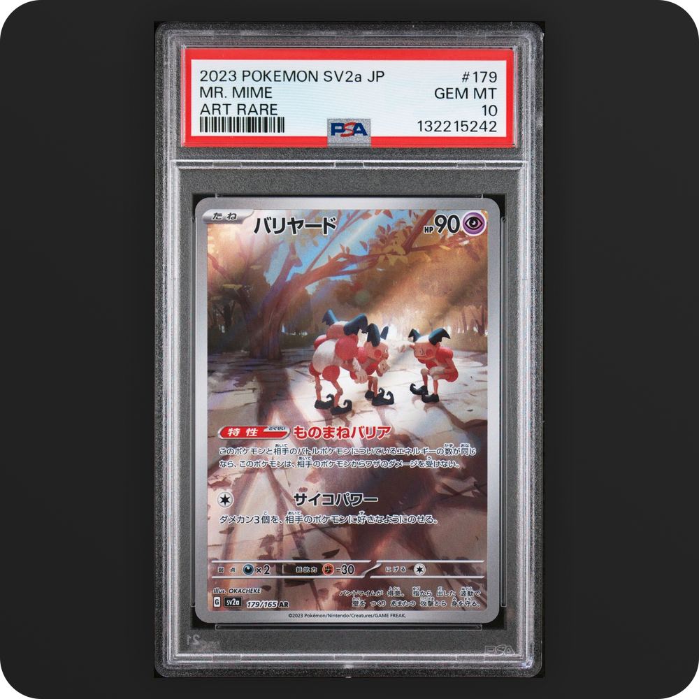 Pokemon | Pokemon 151 | Mr. Mime | Japanese 179/165 PSA 10