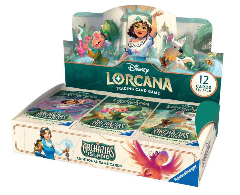 Disney Lorcana TCG: Archazia’s Island - Set 7 - Booster Display (24 Packs)