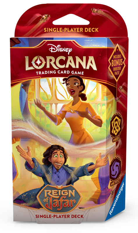 Disney Lorcana TCG: Reign of Jafar - Set 8 - Starter Deck - Bruno and Tiana