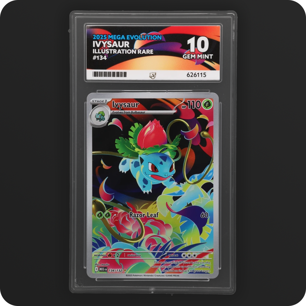 Pokemon | Mega Evolution (2025) | Ivysaur | 134/132 Ace 10