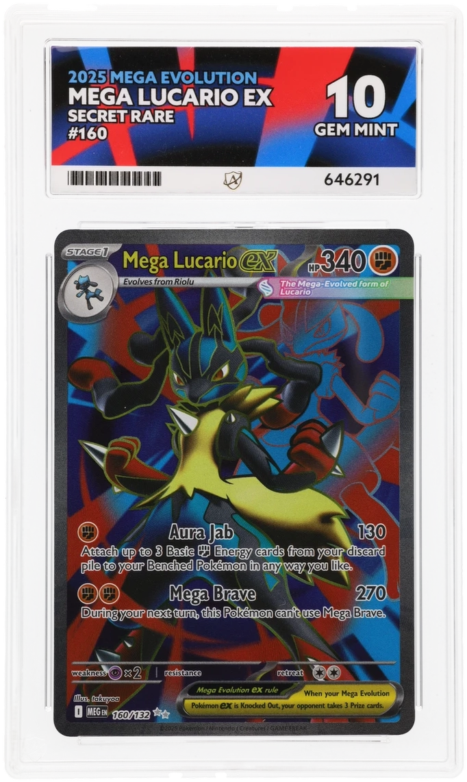 Mega Lucario ex - ACE 10 (Front)