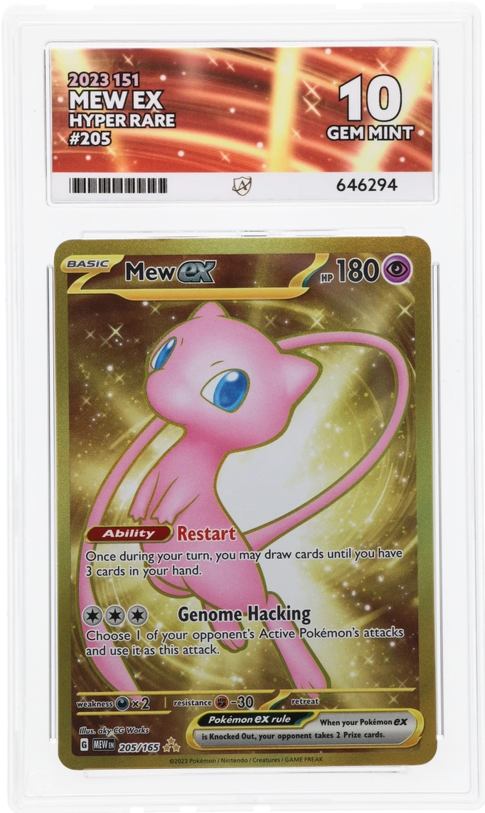 Mew ex - ACE 10 (Front)