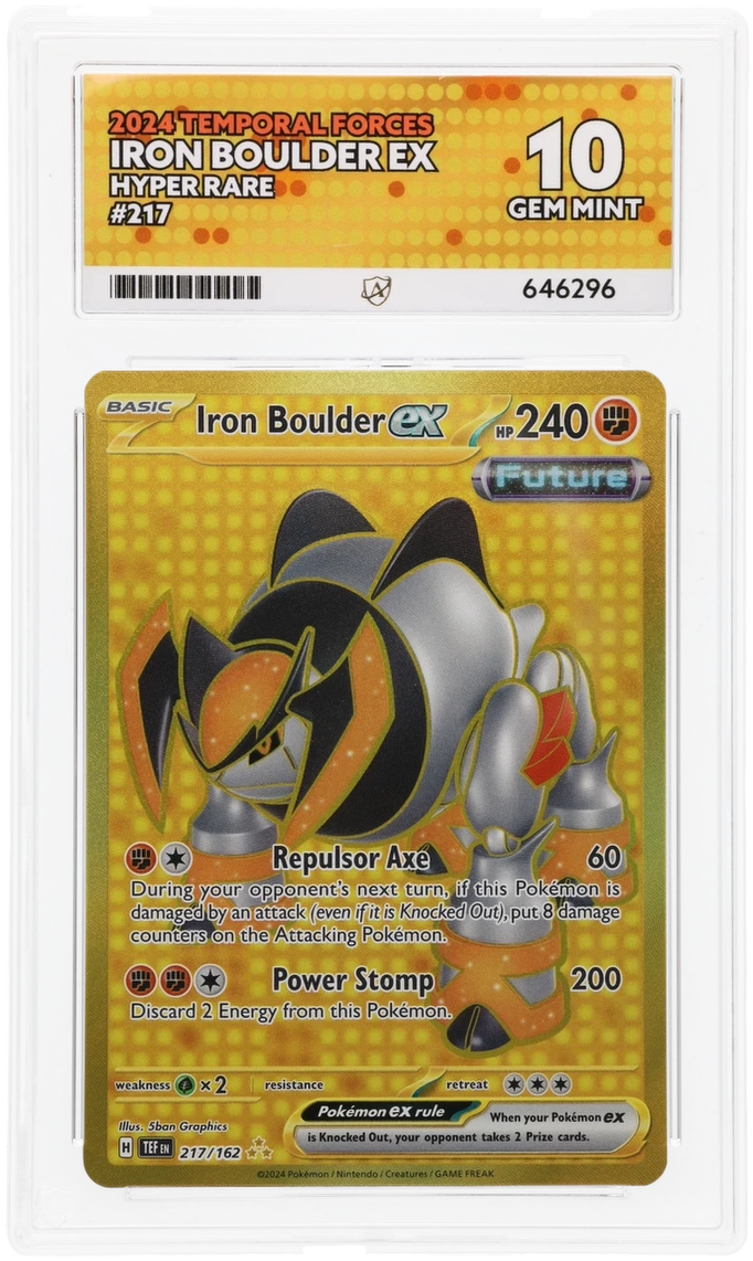 Iron Boulder ex - ACE 10 (Front)