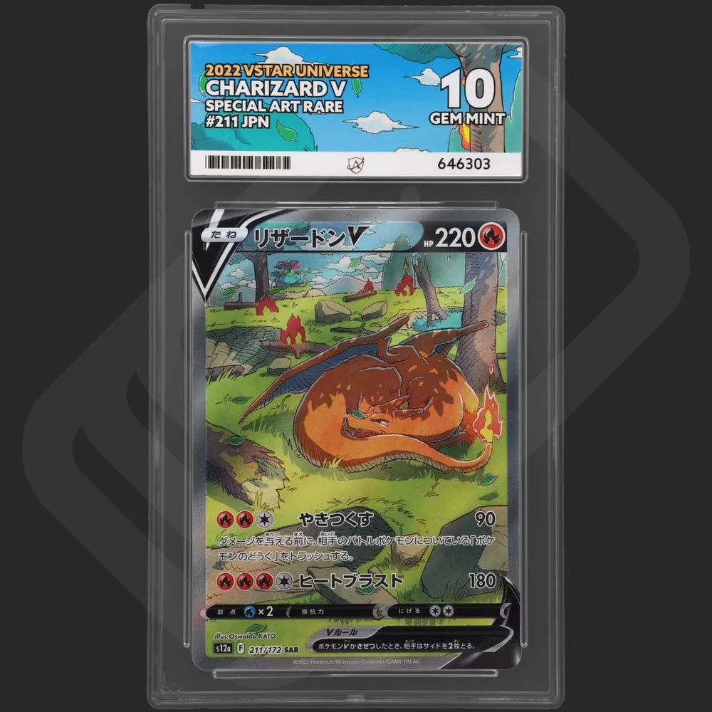 Pokemon - VSTAR Universe - Charizard V - 211/172 - Ace Grading - Grade 10