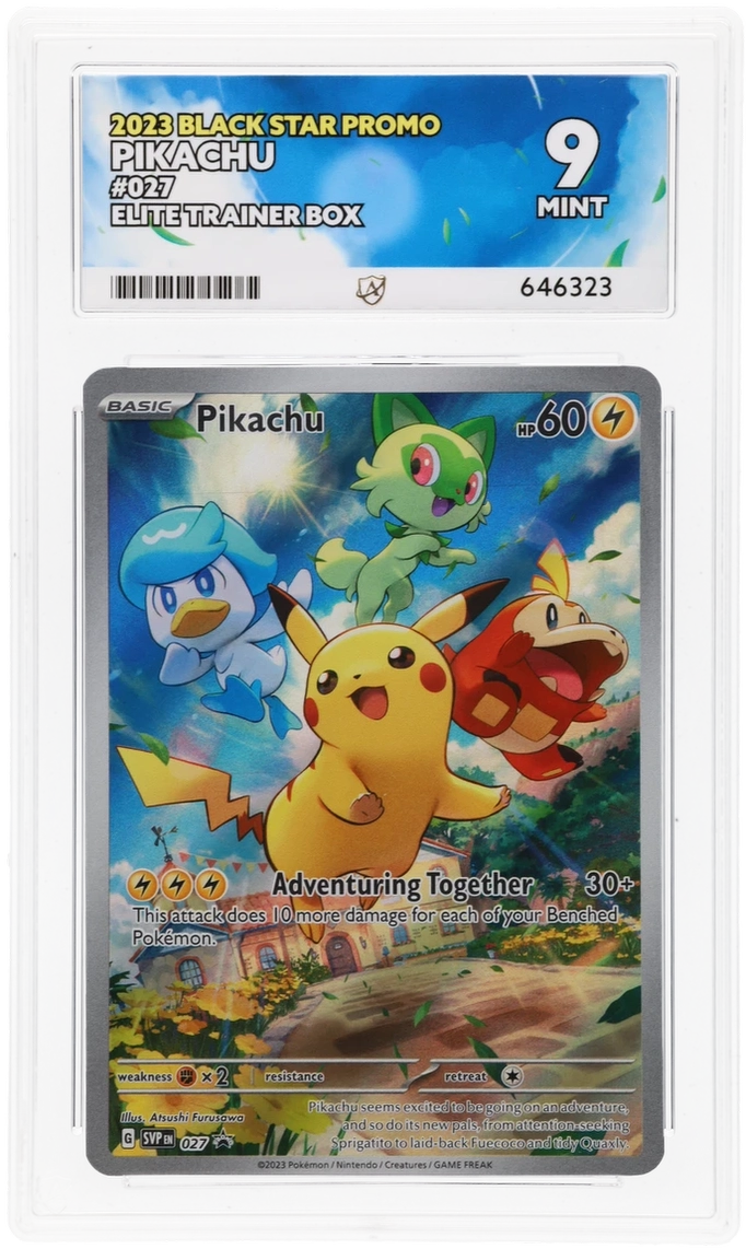 Pikachu - ACE 9 (Front)