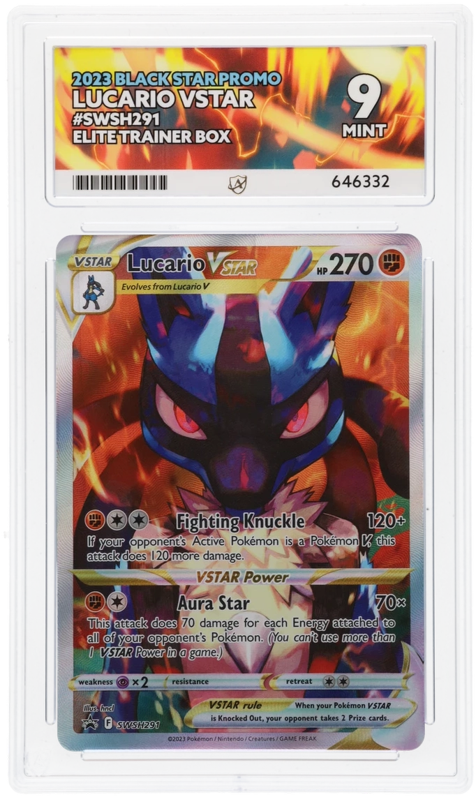 Lucario VSTAR - ACE 9 (Front)