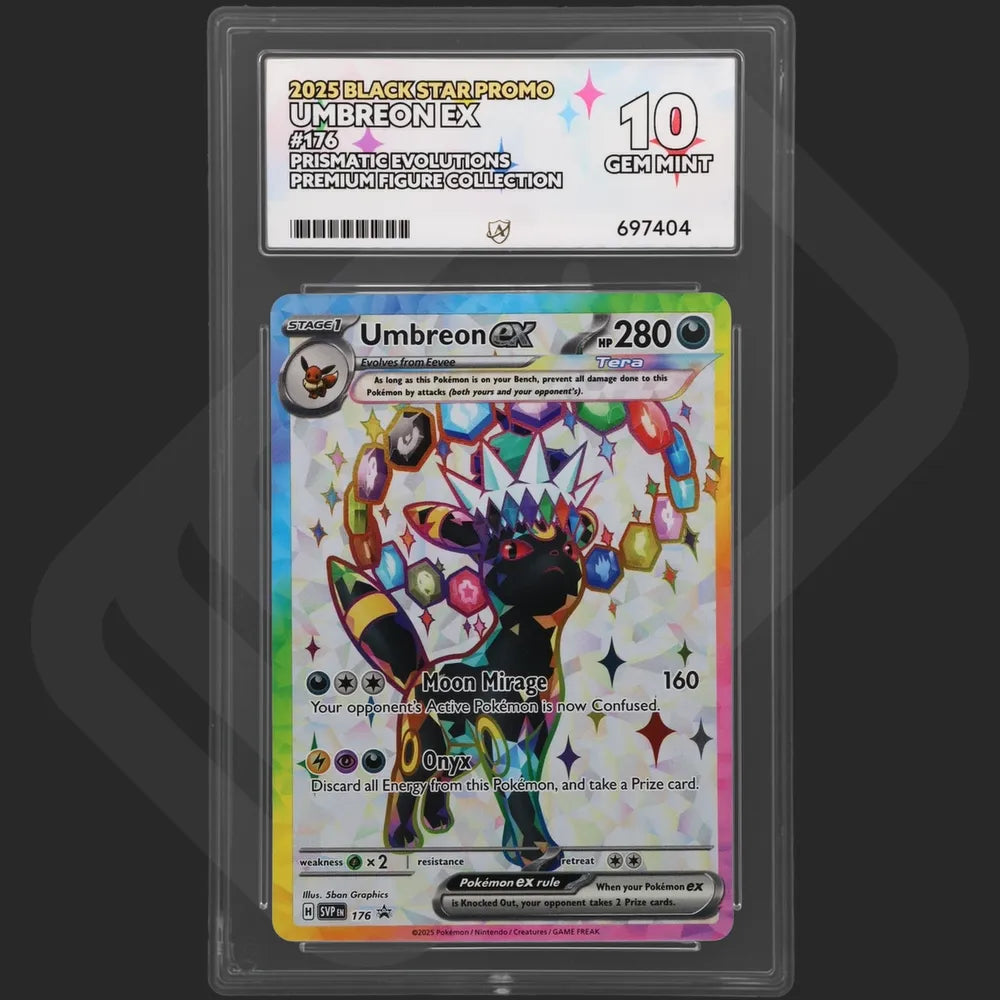 Pokemon - Prismatic Evolutions Figure Collection - Espeon ex / Umbreon ex - 175/176 - Black Star Promo - Sequential Set