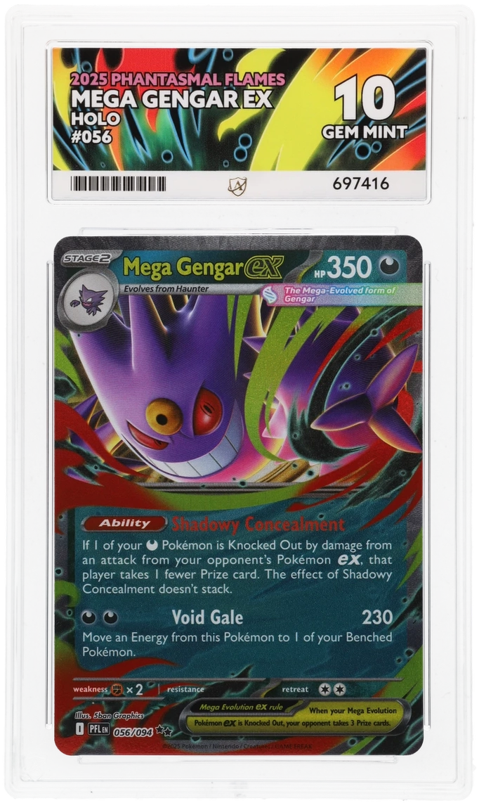 Mega Gengar ex - ACE 10 (Front)