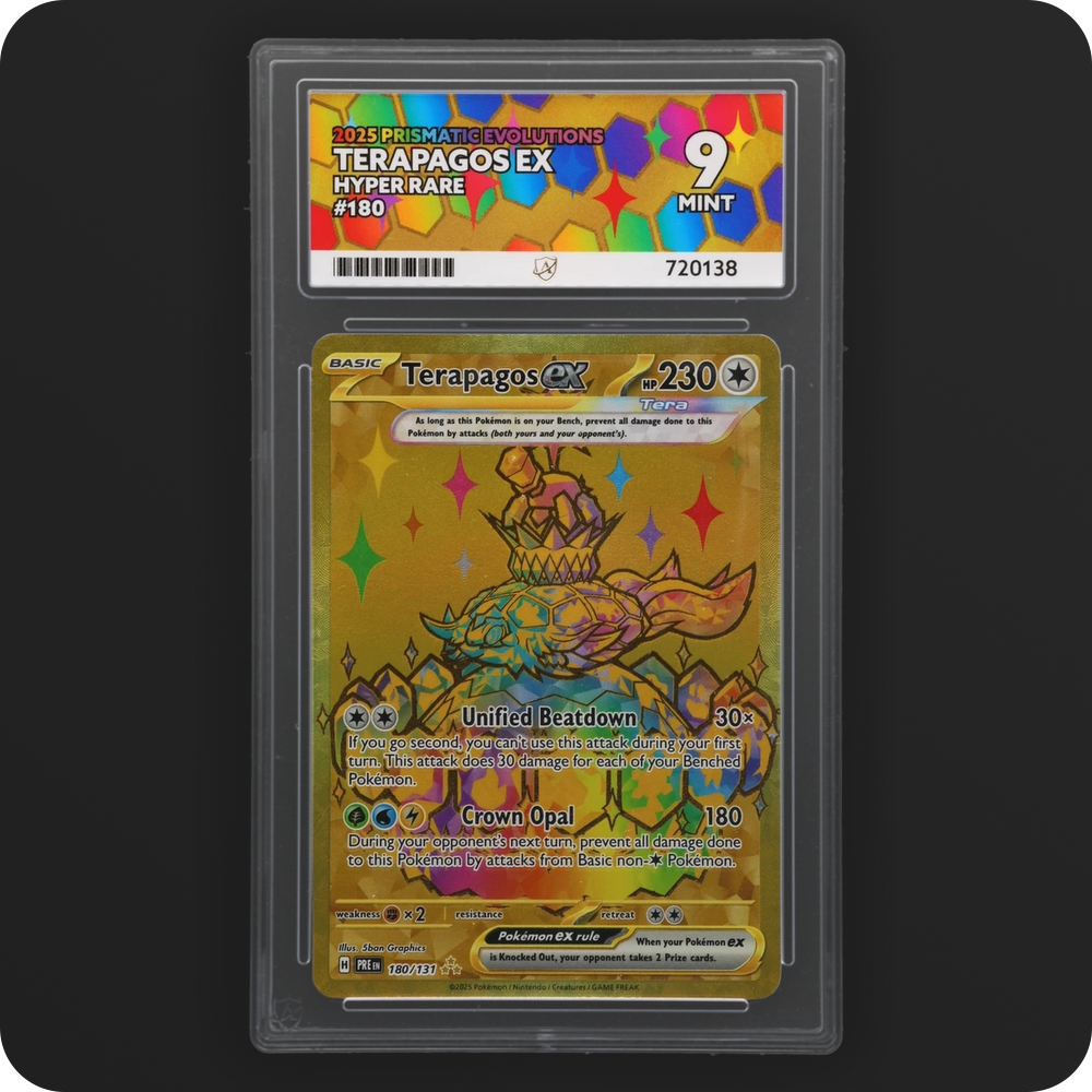 Pokemon | Prismatic Evolutions | Terapagos ex | 180/131 Ace 9
