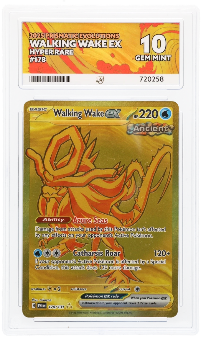 Pokemon | Prismatic Evolutions | Walking Wake ex | 178/131 Ace 10