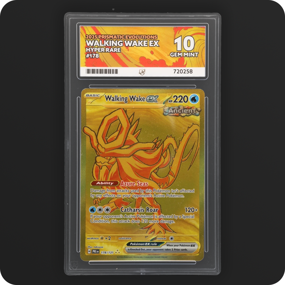 Pokemon | Prismatic Evolutions | Walking Wake ex | 178/131 Ace 10