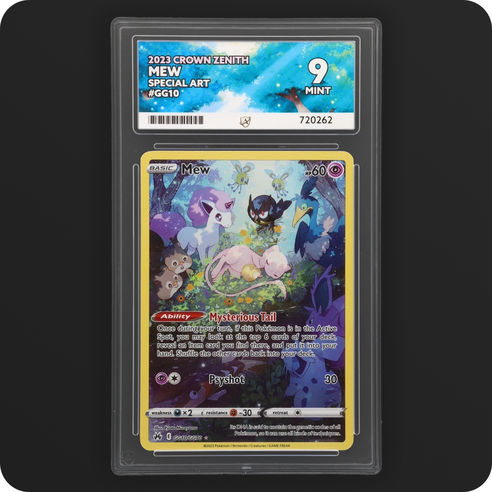 Pokemon | Crown Zenith | Mew | GG10/GG70 Ace 9