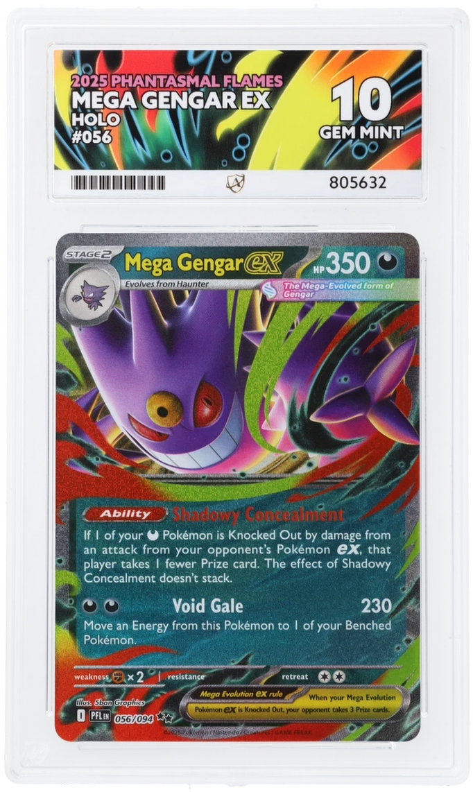 Mega Gengar ex - ACE 10 (Front)