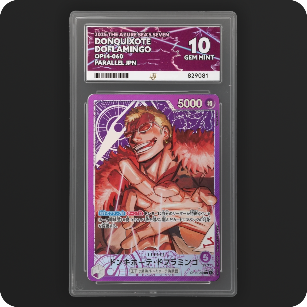 One Piece | The Azure Sea's Seven | Donquixote Doflamingo | JPN OP14-060 Ace 10
