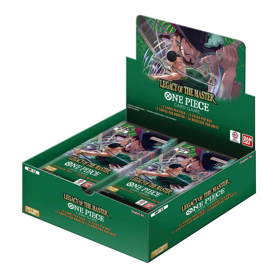 One Piece Card Game: OP-12 - Legacy of the Master - Booster Box (24 Packs)