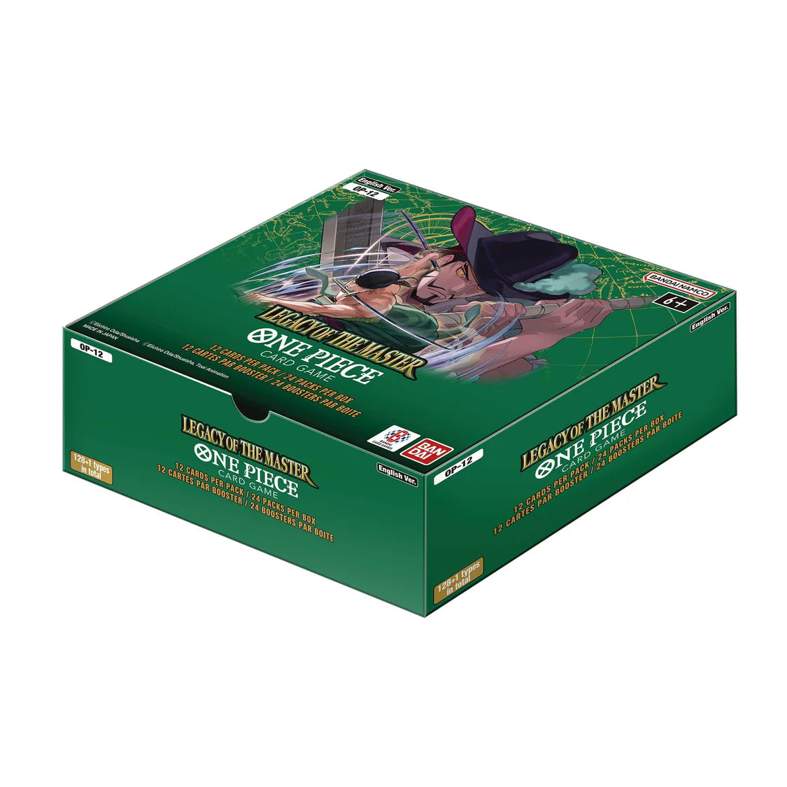 One Piece Card Game: OP-12 - Legacy of the Master - Booster Box (24 Packs)