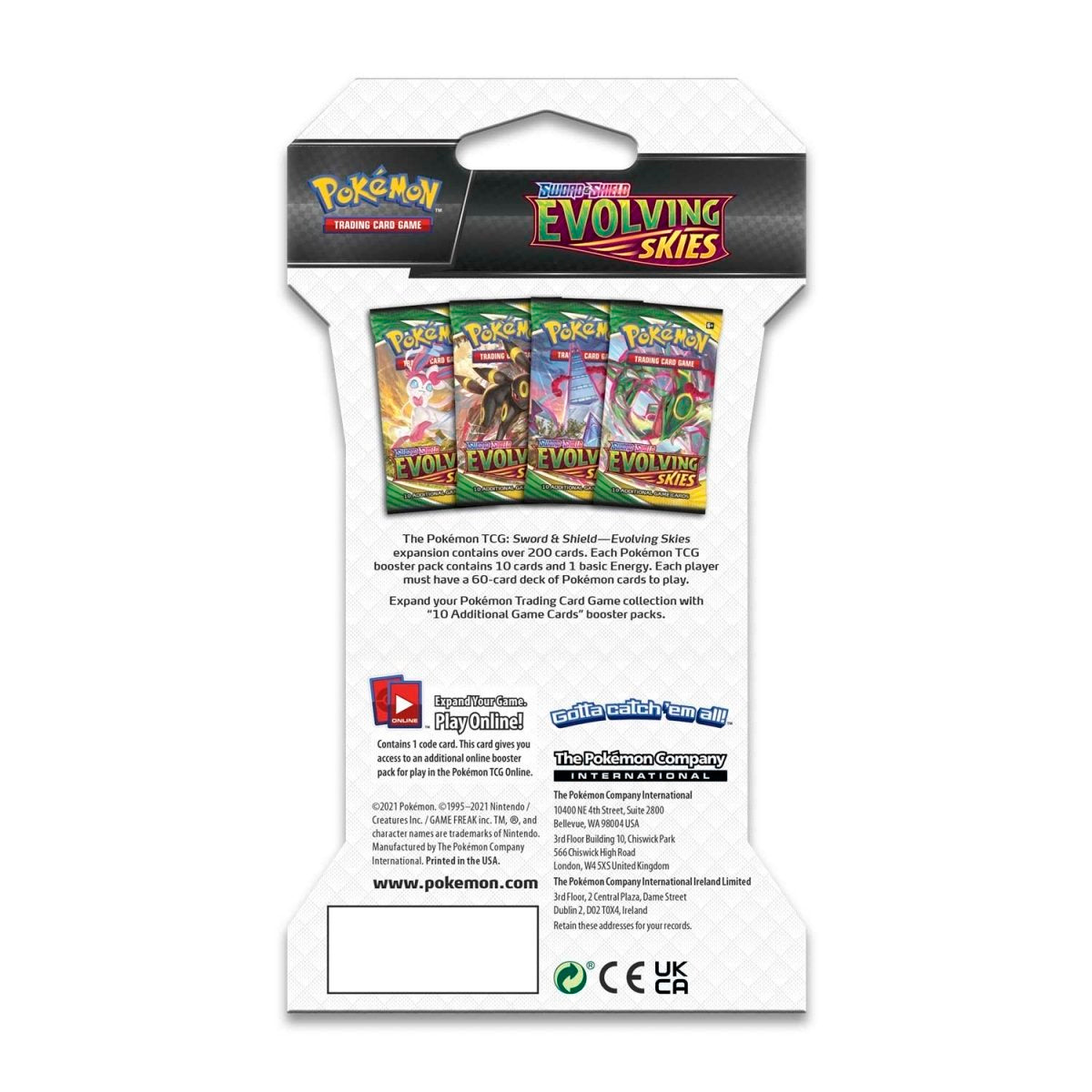 Pokemon TCG: Evolving Skies - Sleeved Booster Pack