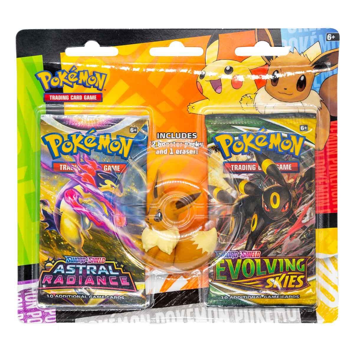 Pokemon TCG: Back to School Eraser Blister (2022) - Eevee
