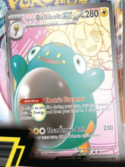 Pokemon TCG: Iono’s Bellibolt ex Premium Collection