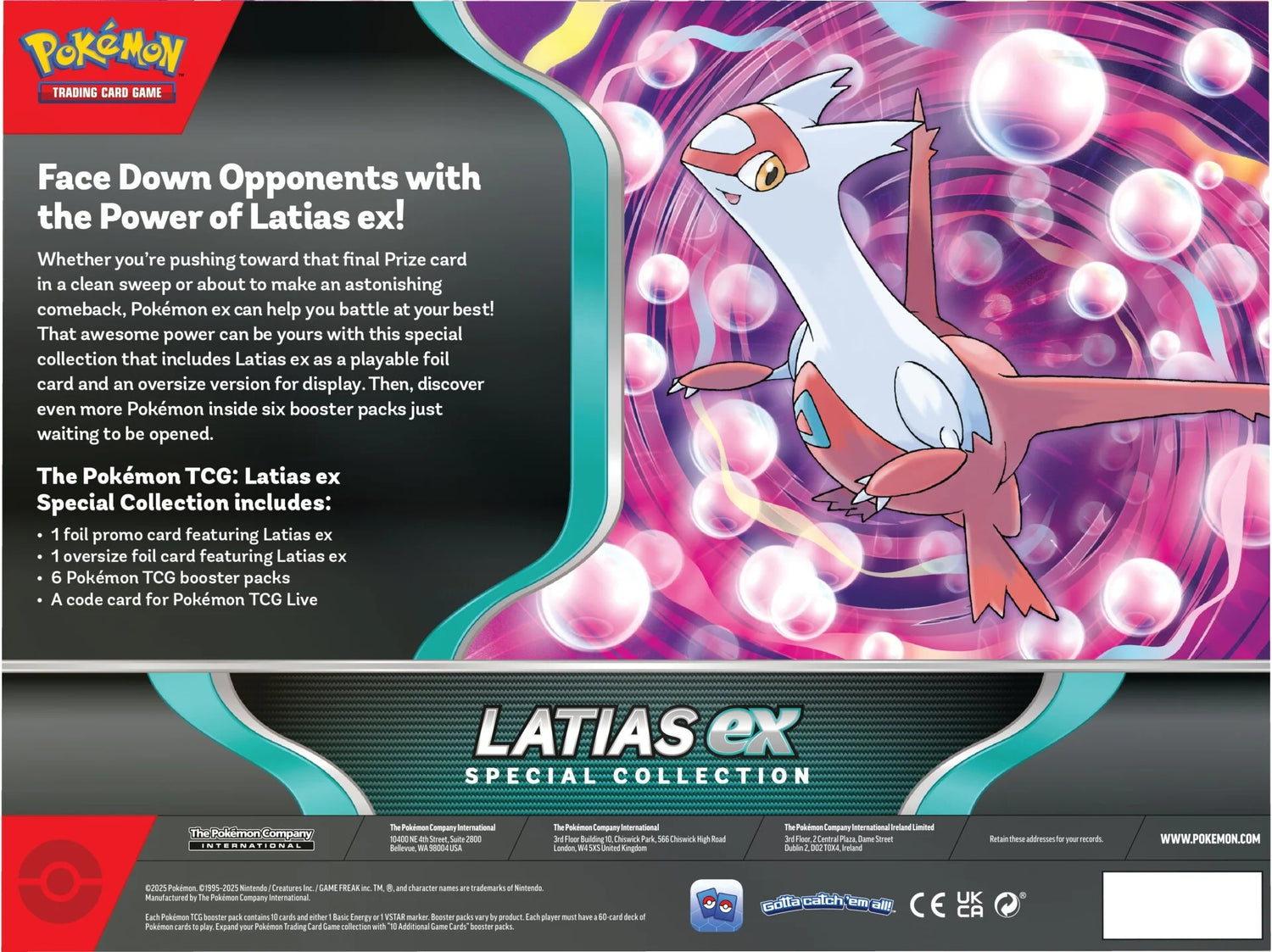 Pokémon TCG: Latias ex Special Collection Box