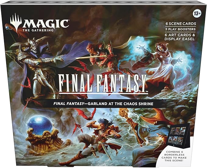 Magic The Gathering: Universes Beyond - Final Fantasy - Scene Box - Garland at the Chaos Shrine