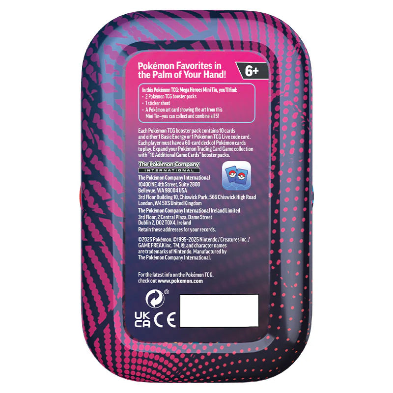 Pokemon TCG: Mega Heroes - Mini Tin - Mega Latias