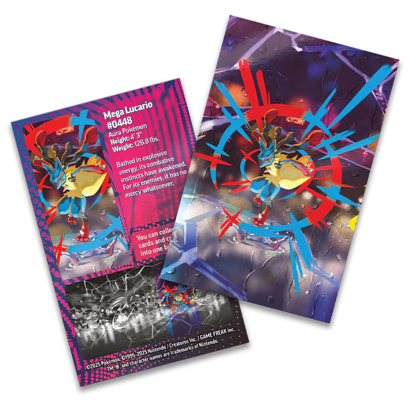 Pokemon TCG: Mega Heroes - Mini Tin - Set of 5