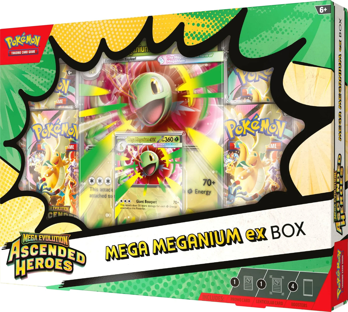 Pokemon TCG: Ascended Heroes – Mega Meganium ex Box
