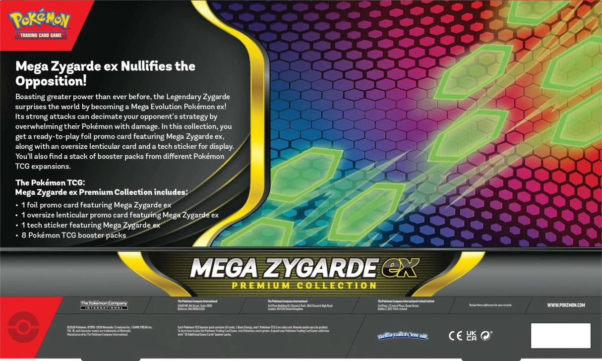 Pokémon TCG: Mega Zygarde ex Premium Collection
