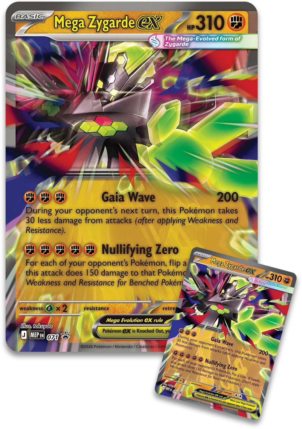 Pokémon TCG: Mega Zygarde ex Premium Collection