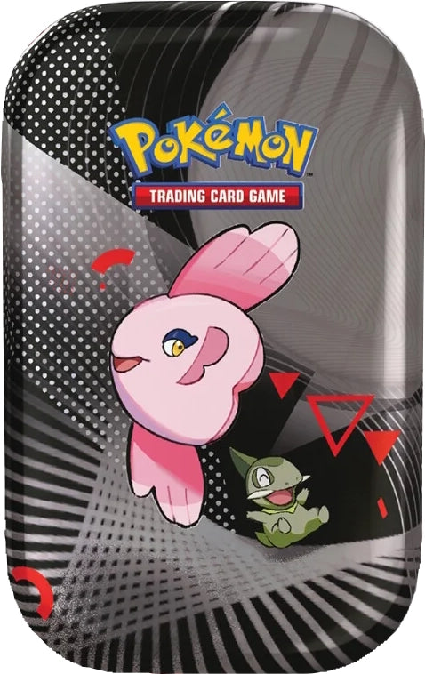 Pokemon TCG: Black Bolt & White Flare - Unova Mini Tin - Axew & Alomomona