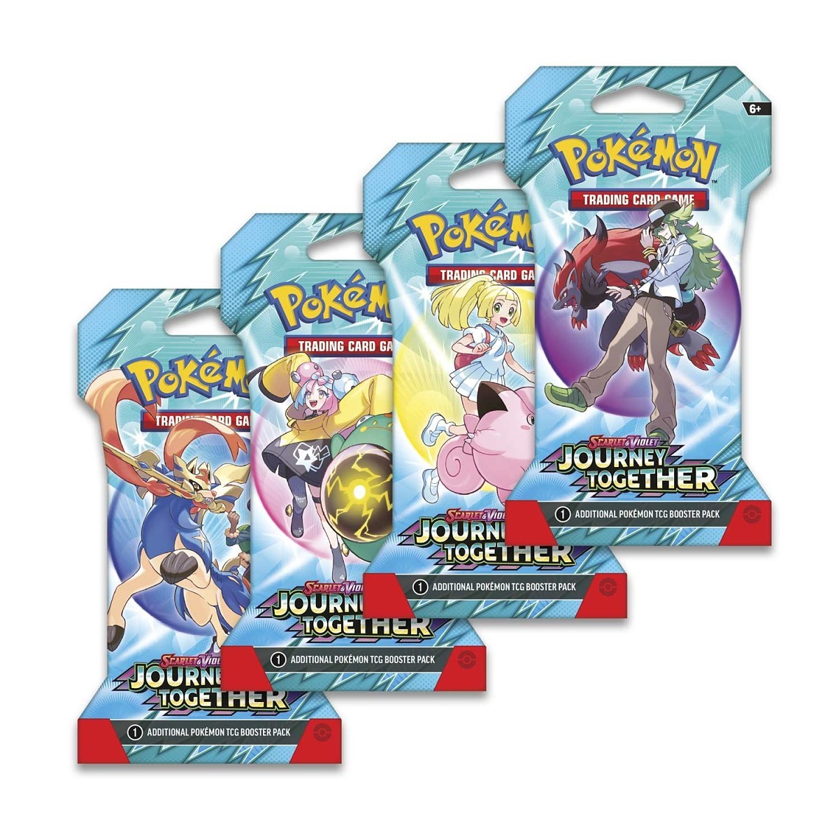Pokemon TCG: Journey Together - Sleeved Booster Pack