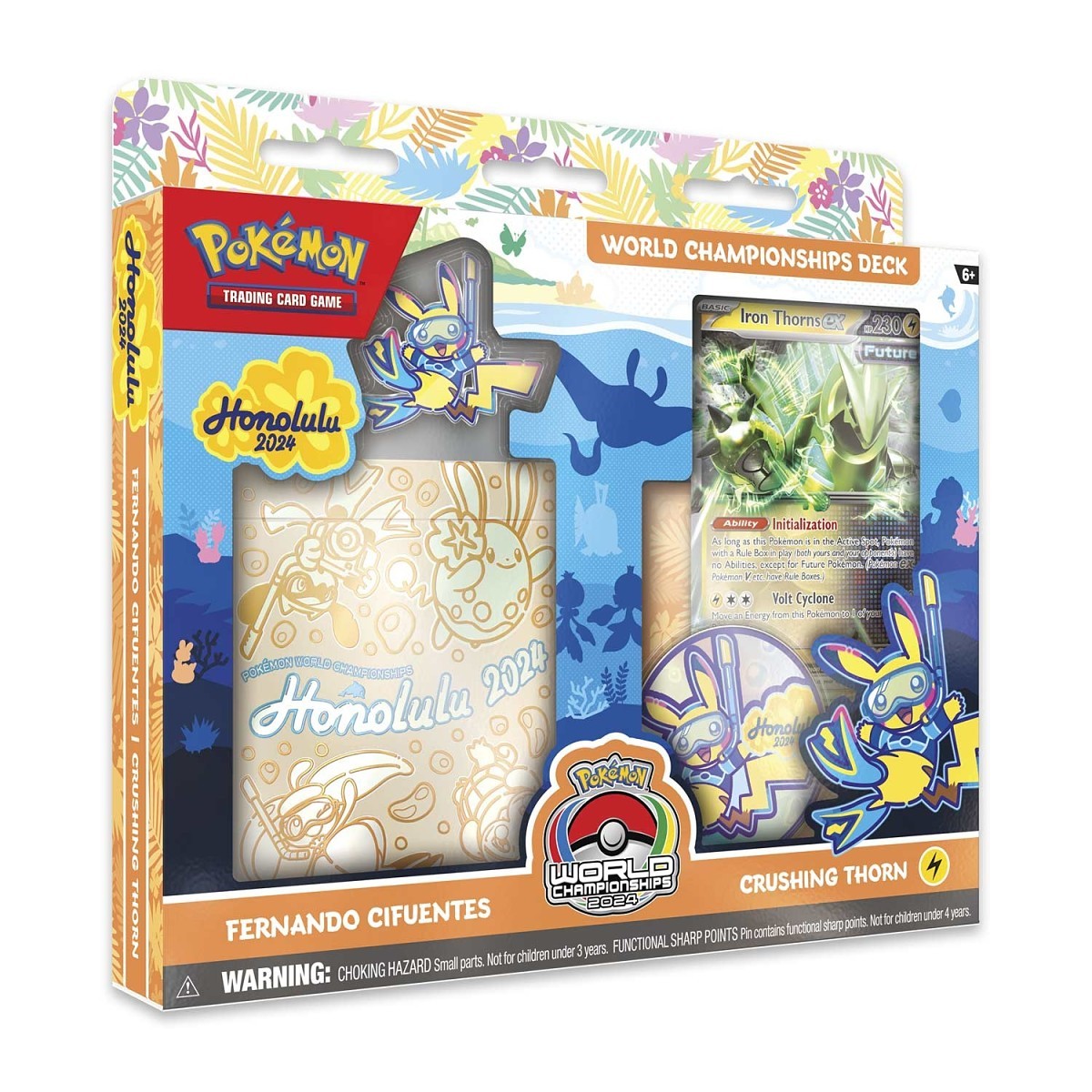 Pokémon TCG: 2024 Pokémon World Championships Deck (Fernando Cifuentes, Crushing Thorn)