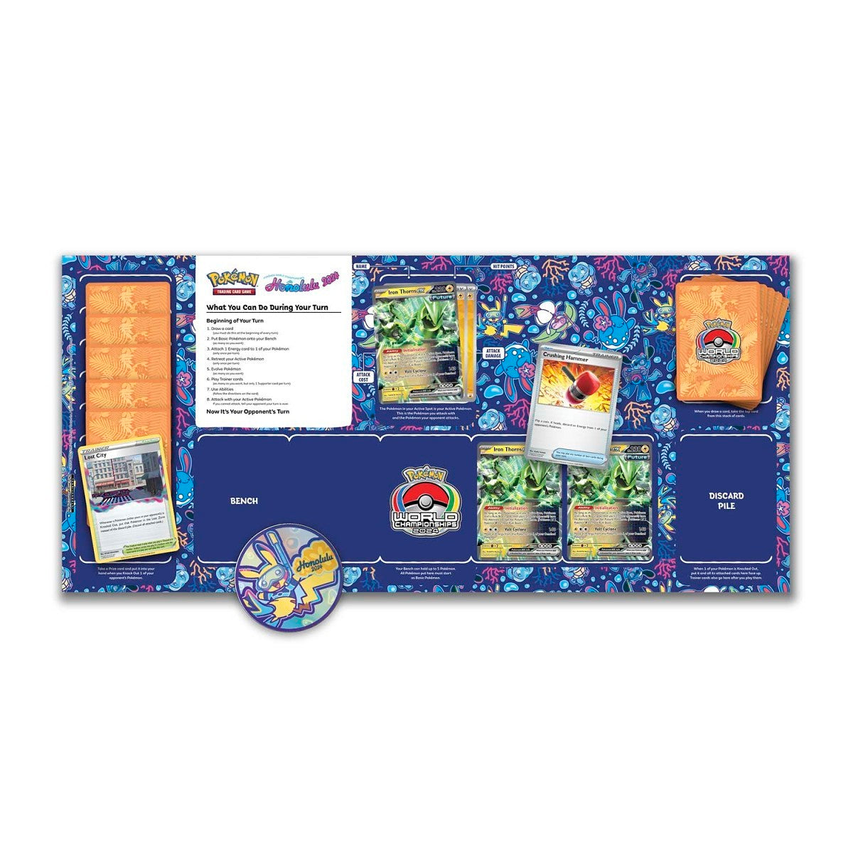 Pokémon TCG: 2024 Pokémon World Championships Deck (Fernando Cifuentes, Crushing Thorn)