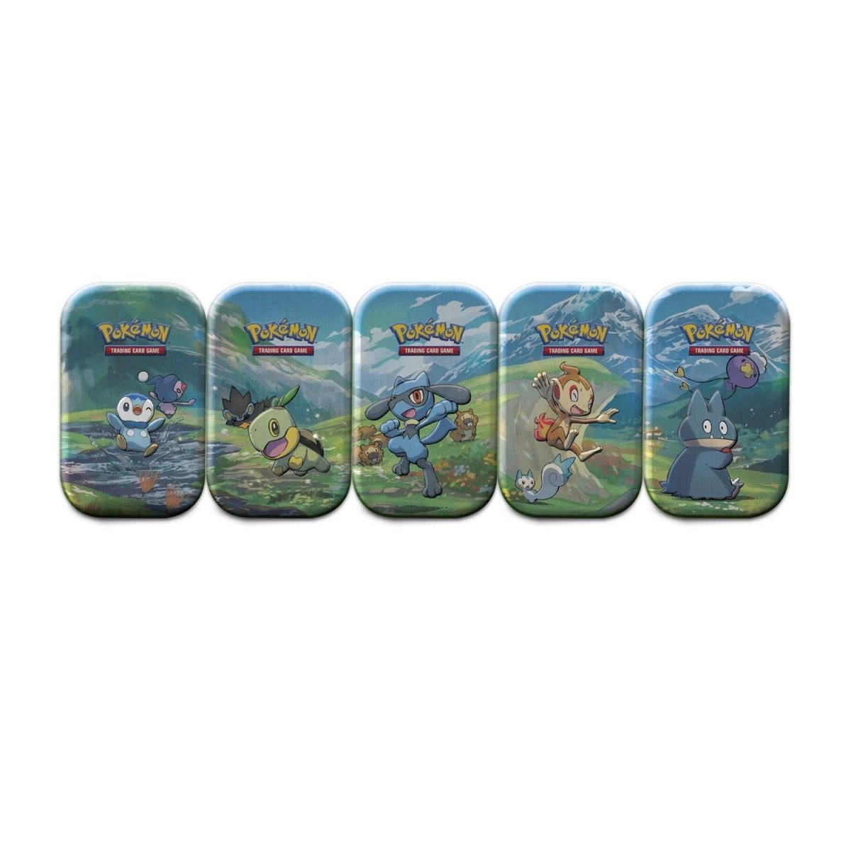 Pokemon TCG: Sinnoh Stars - Mini Tin - Piplup & Mime Jr.