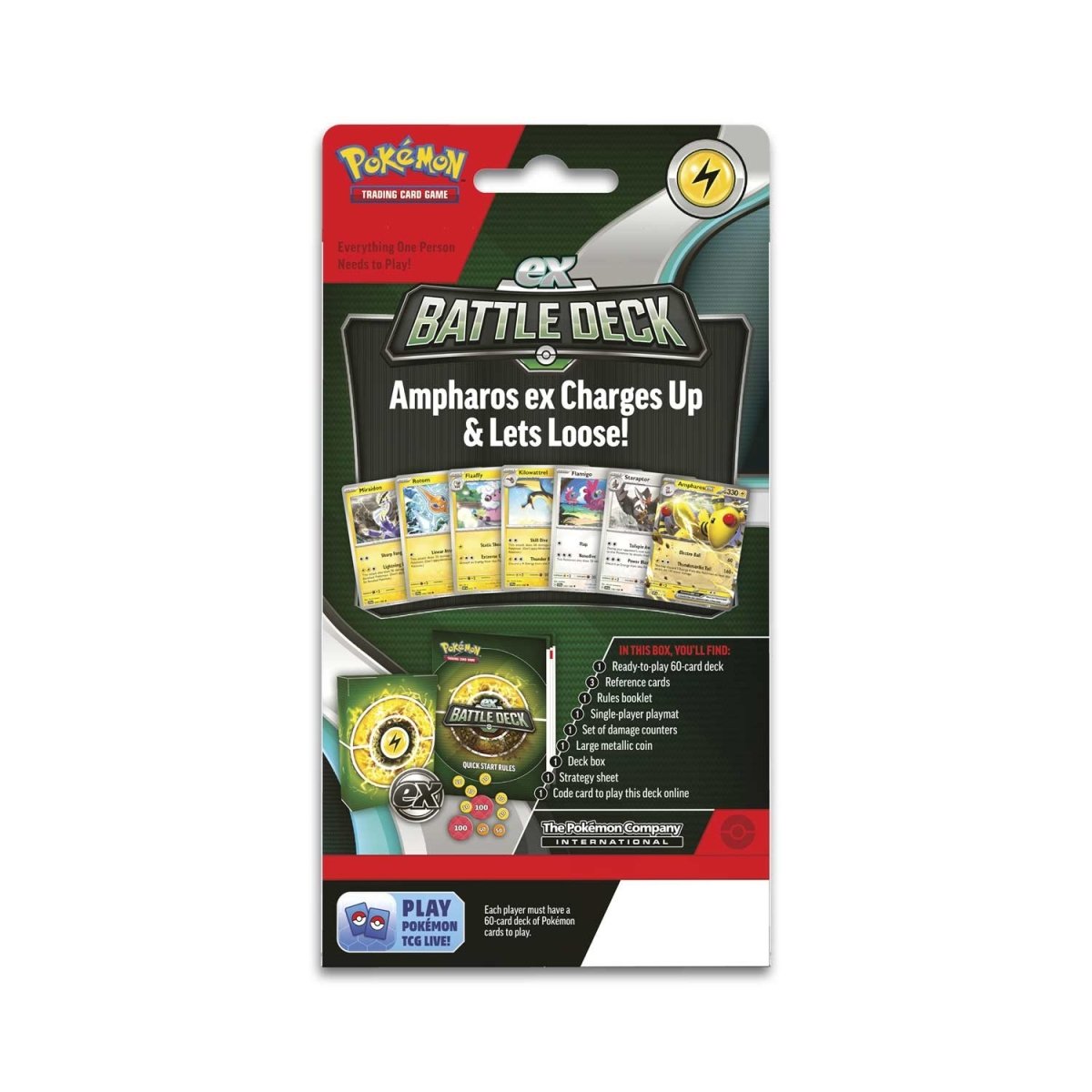 Pokemon TCG: Ampharos ex Battle Deck