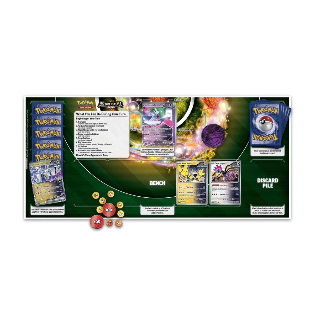 Pokemon TCG: Miraidon ex Deluxe Battle Deck