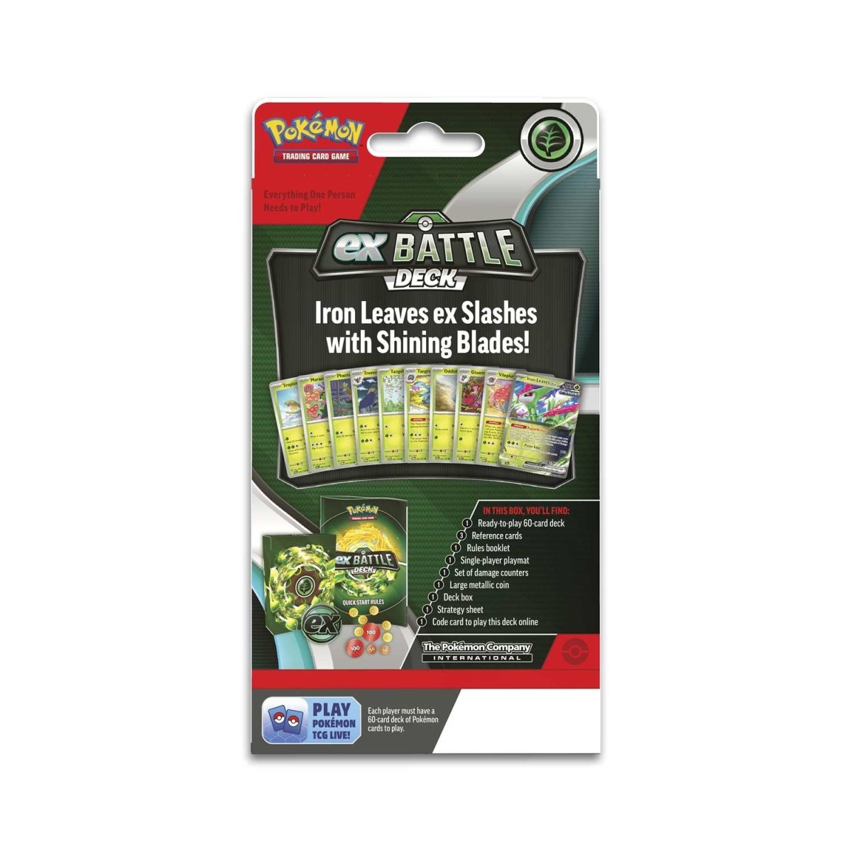 Pokemon TCG: Iron Leaves ex Battle Deck