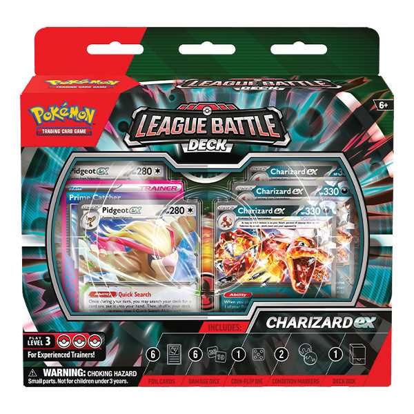 Pokemon TCG: Charizard ex League Battle Deck