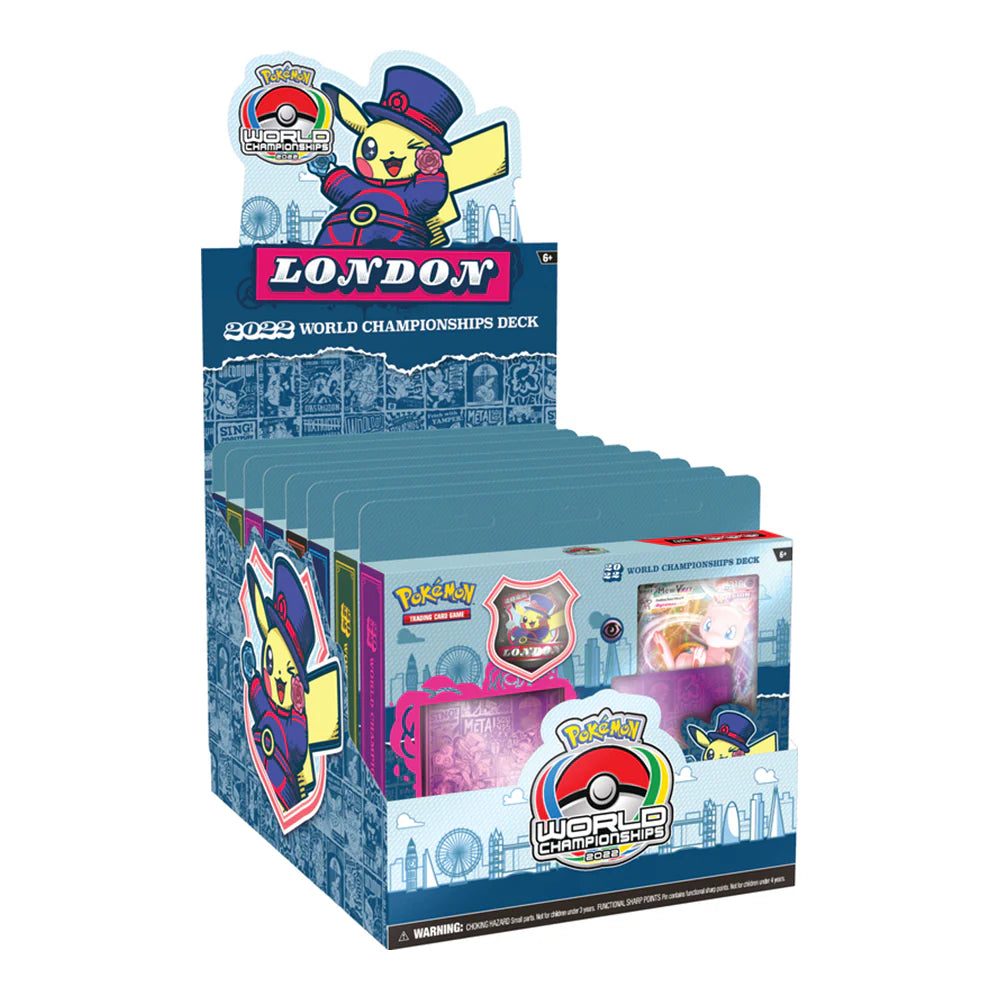 Pokémon TCG: 2022 Pokémon World Championships Deck - Sealed Display Case