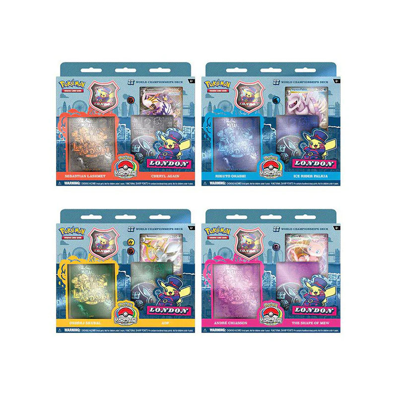Pokémon TCG: 2022 Pokémon World Championships Deck - Sealed Display Case