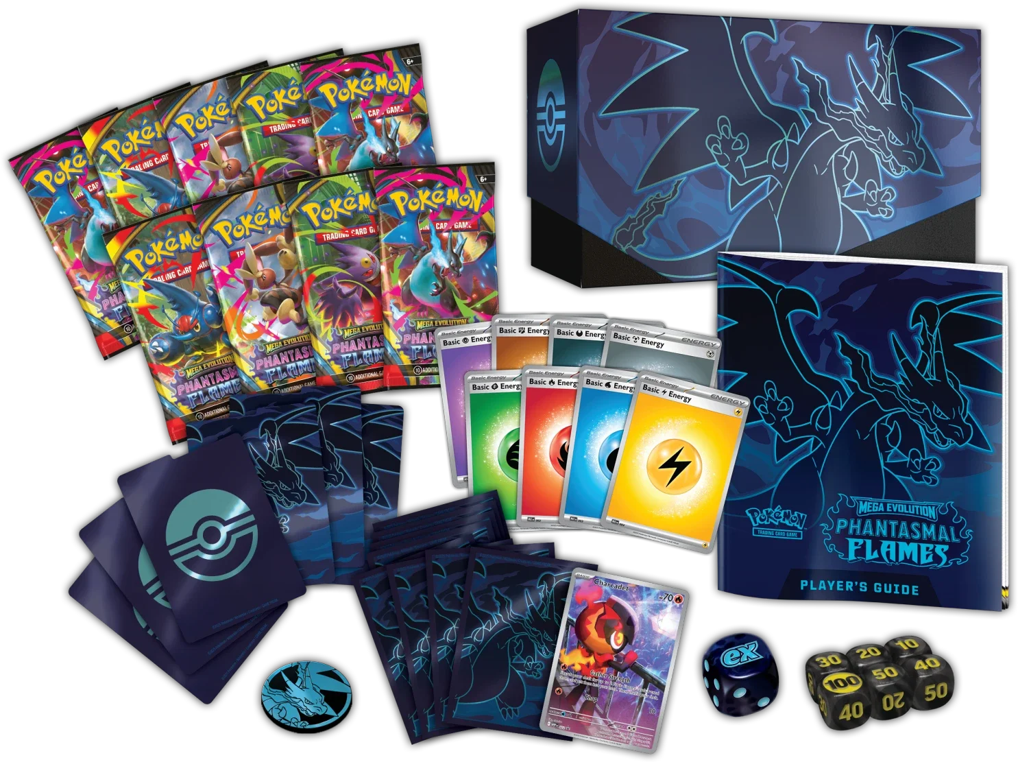 Pokemon TCG: Phantasmal Flames - Elite Trainer Box