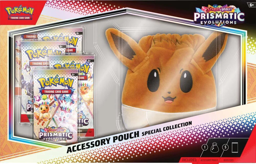 Pokemon TCG: Prismatic Evolutions - Eevee Accessory Pouch