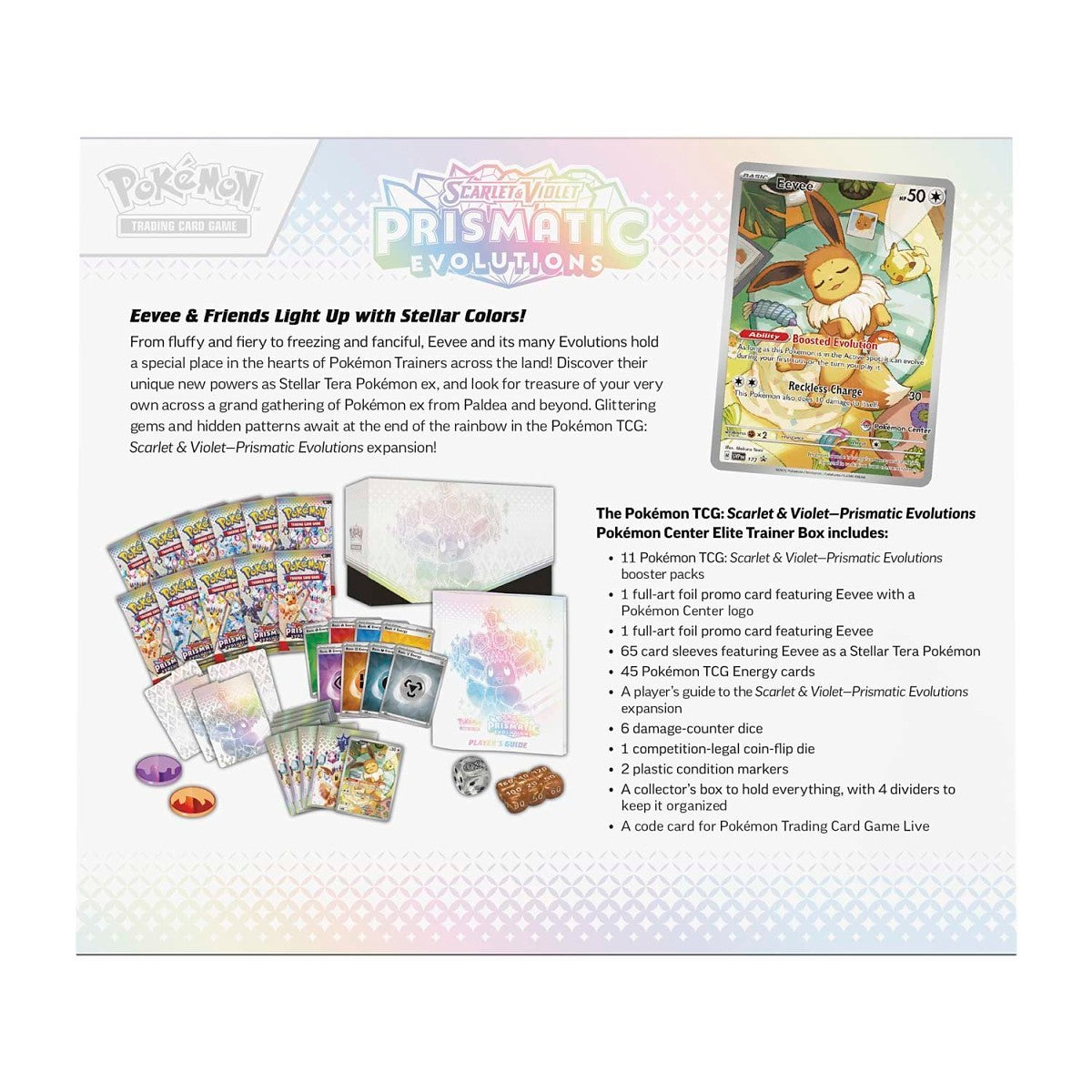 Pokemon TCG: Prismatic Evolutions - Elite Trainer Box (Pokemon Centre Edition)