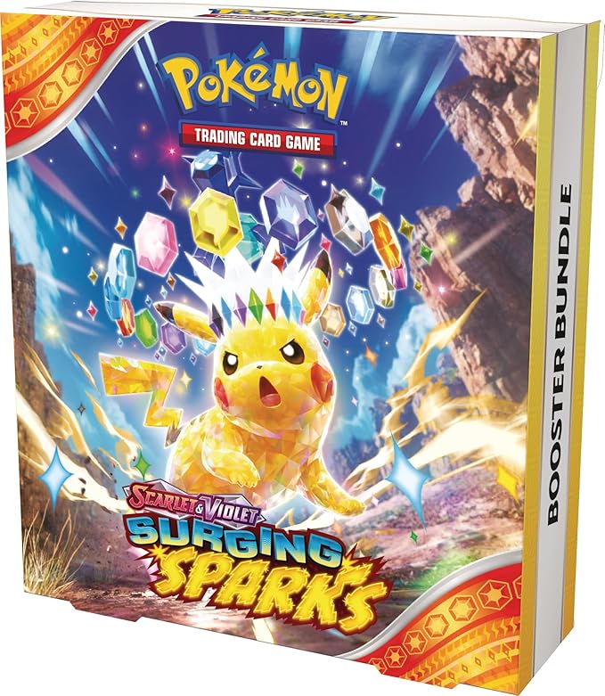 Pokemon TCG: Surging Sparks - Booster Bundle (6 Packs)