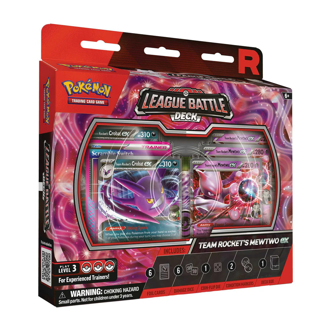 Pokemon TCG: Team Rocket's Mewtwo ex League Battle Decks