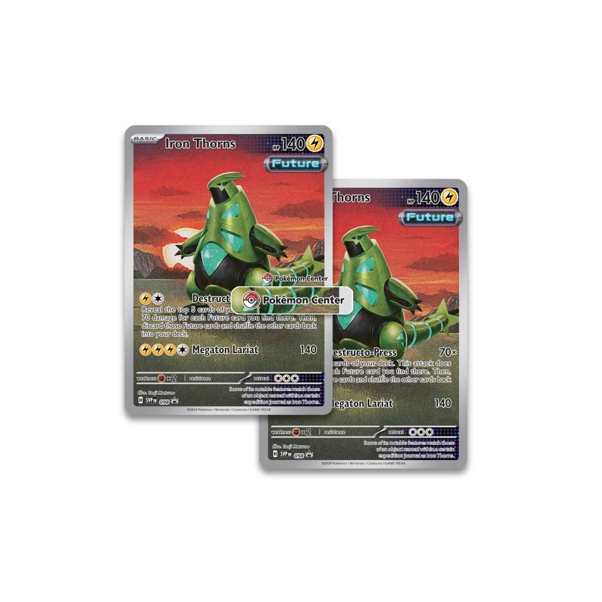 Pokemon TCG: Temporal Forces - Elite Trainer Box - Iron Leaves (Pokemon Centre Stamped)