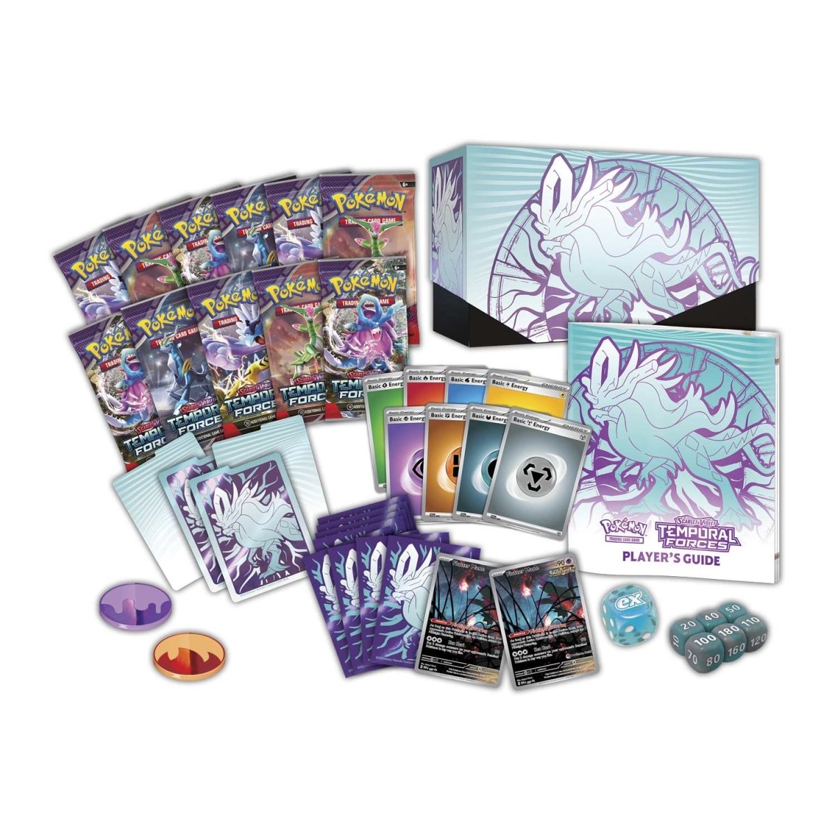 Pokemon TCG: Temporal Forces - Elite Trainer Box - Walking Wake (Pokemon Centre Stamped)